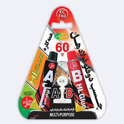 چسب دوقلو فولاد هل(Ec-f60)